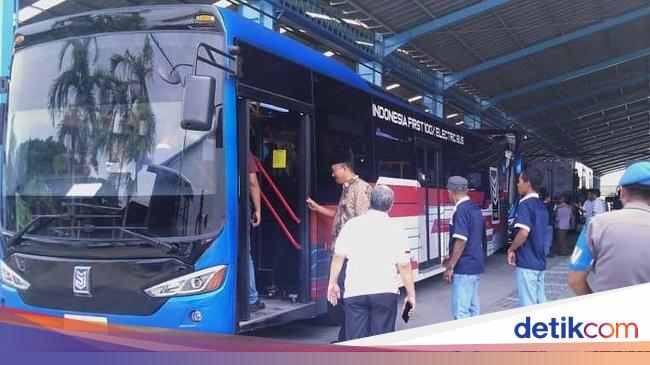 14.000 Bus Listrik Seliweran di Jakarta 2030 - detikFinance