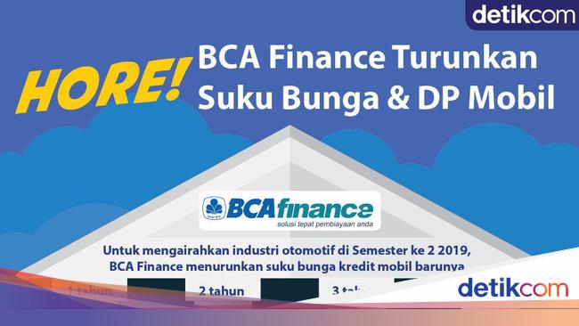 Hore! BCA Finance Turunkan Suku Bunga & DP Mobil