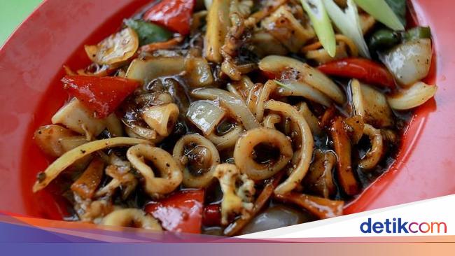 Resep Masakan Cumi Saus Lada Hitam / Resep Udang Saus Lada Hitam Ala