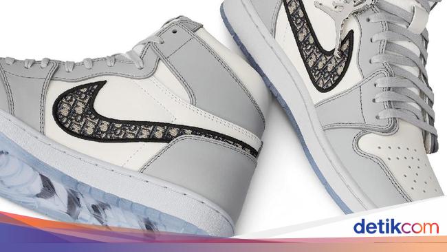 Dijual Rp 30 Juta Sneakers Jordan X Dior Jadi Incaran 5 Juta Orang