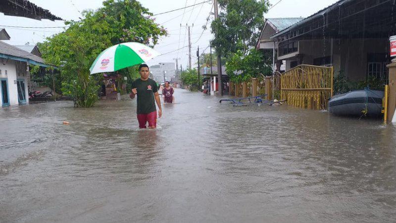 Banjir Rendam 300 Rumah Di Belitung