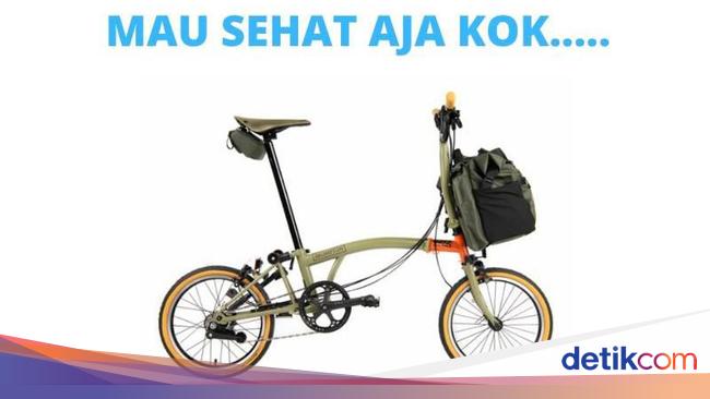 Meme Sepeda Brompton Yang Buktikan Kadang Sehat Emang Mahal
