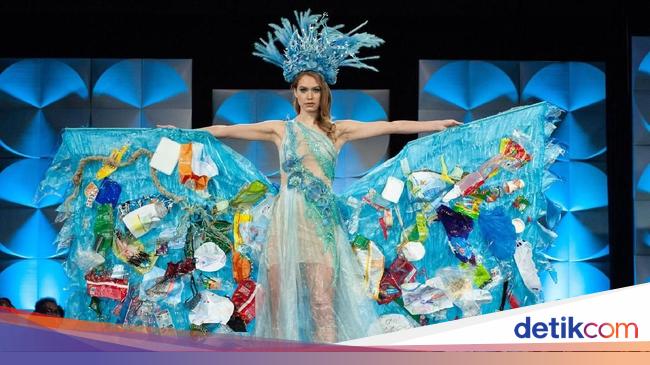 Foto 10 Kostum Nasional Heboh Miss Universe Ada Yang Bawa Sampah