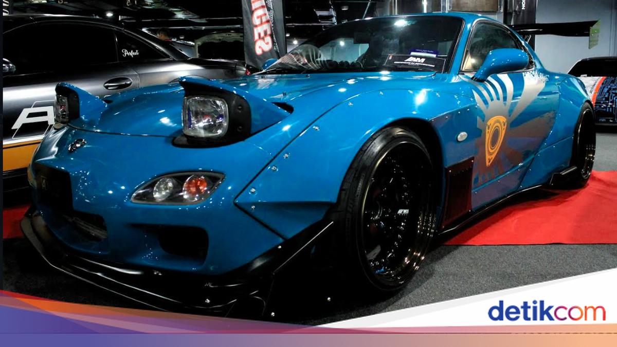 Mobil Legendaris Mazda RX-7 Tampil Lebih Modis dan Ngacir