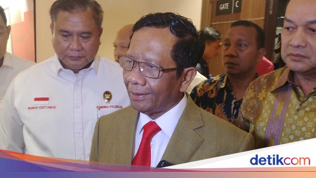 Mahfud Yakin Semua Tabir Kasus Teror Novel Baswedan Terbuka di Pengadilan - detikNews