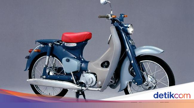 Jual Miniatur Motor Honda Bebek 70 Klasik Antik di Seller Andalas