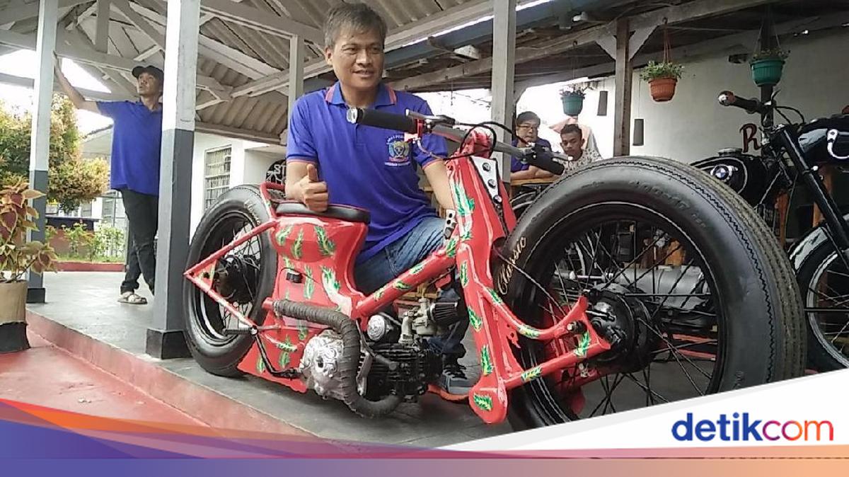 Motor Bebek Modifikasi Karya Napi Nusakambangan