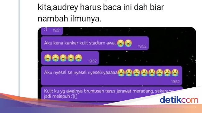 Terpopuler Kasus Viral Kena Kanker Kulit Akibat Penggunaan Skincare Kw