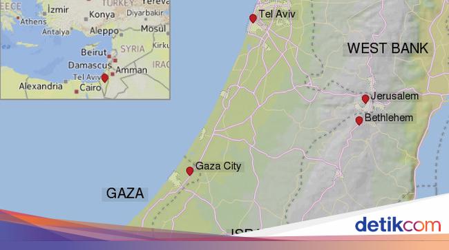 Melihat Peta Palestina Kini Yang Makin Susut Tahun Ke Tahun | Images ...