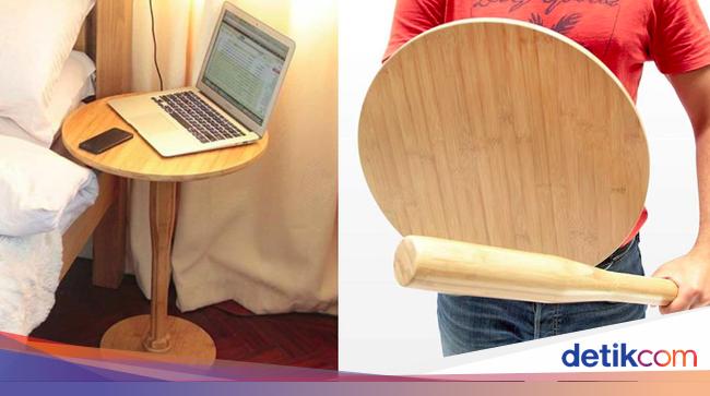 Unik Meja Ini Berubah Jadi Perisai dan Pemukul saat Ada Unik Meja Ini Berubah Jadi Perisai dan Pemukul saat Ada