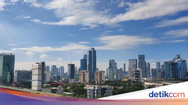 Langit Jakarta Biru Dan Cerah Hari Ini Ternyata Ini Penyebabnya