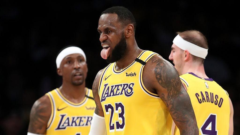 Hasil NBA: James Gemilang, Lakers Tundukkan Rockets