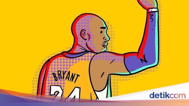 Seniman Indonesia Kenang Kepergian Kobe Bryant Lewat Gambar Seniman Indonesia Kenang Kepergian Kobe Bryant Lewat Gambar