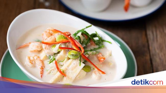 Resep Sayur Rebung Udang Santan