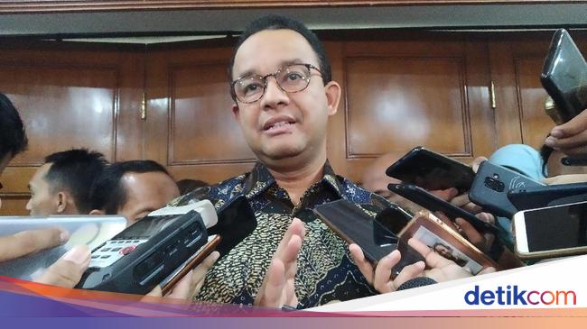 Anies Jawab Kritik DPR soal Banjir Jakarta - detikFinance