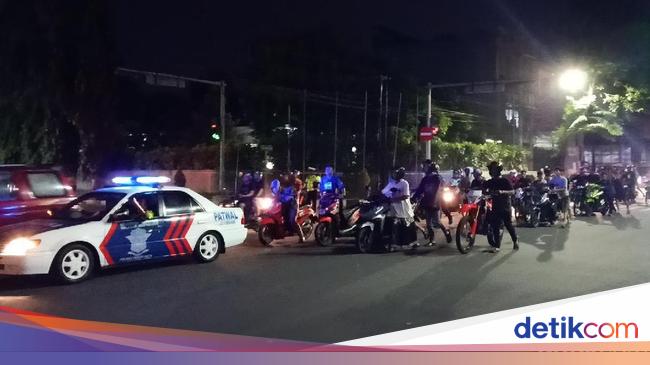 Ratusan Motor Diamankan di Kota Kediri Antisipasi Balap Liar - Detiknews