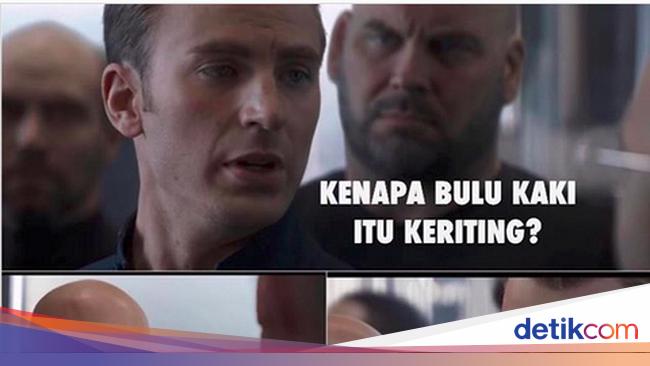 Captain America Dikeroyok Jadi Meme Receh Soal Bulu Kaki Hingga Bebek