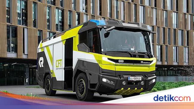 Seharga Rp 82 6 Miliar Ini Mobil Listrik Pemadam   Seharga Rp 82 6 Miliar Ini Mobil Listrik Pemadam