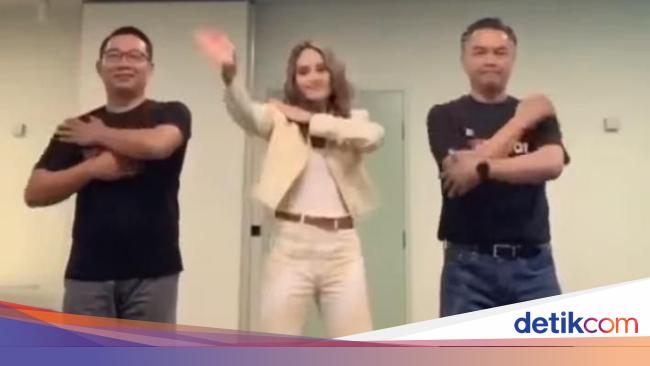 Ternyata Ridwan Kamil Joget Tiktok Bareng Cinta Laura Di Australia