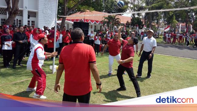 Voli Antar Kampung Lingadan Cup VI, Wabup Dorong Semangat Olahraga dan UMKM Berkembang Bersama