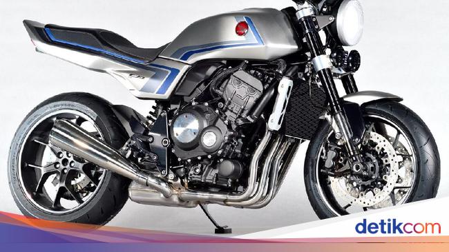 Honda  Perkenalkan Konsep Motor  Klasik  Baru  Usung Kode CB F  Honda  Perkenalkan Konsep Motor  Klasik  Baru  Usung Kode CB F