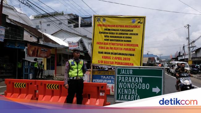 Jalan Utama Temanggung Wonosobo Ditutup Perhatikan Jalur Alternatif