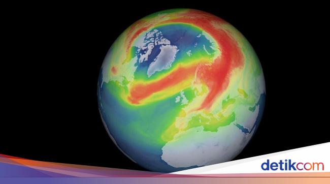 Oops!  The holes in the ozone layer equivalent to a continent