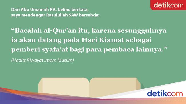 Hadits Pendek Tentang Keutamaan Membaca Al Qur'an