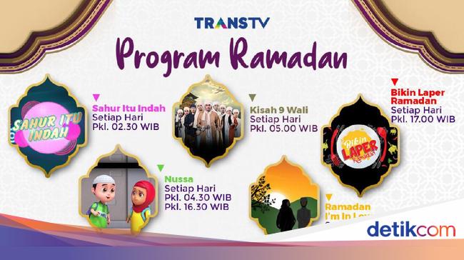Ramadan Di Rumah Aja Ditemani Trans Tv