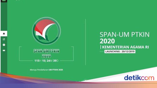Pendaftaran Um Ptkin 2020 Dibuka Hari Ini Begini Caranya