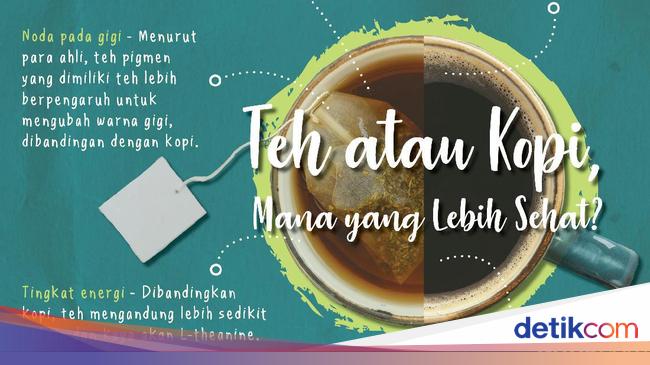 Pilih Teh Atau Kopi Ini Perbandingannya 2789