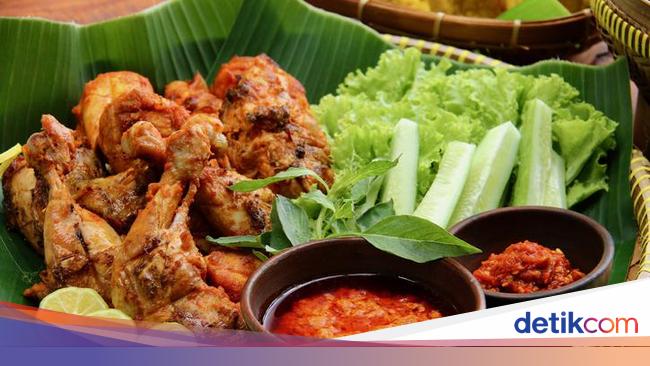 Resep Ayam Bakar Bumbu Rujak Sajian Sedap
