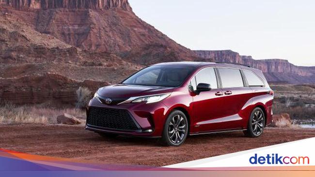 Seharga Rp 500 Jutaan, Intip Spesifikasi MPV Terbaru Toyota Sienna