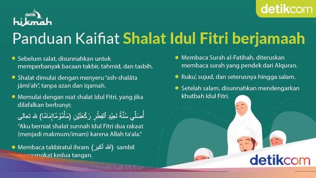 Panduan Kaifiat Sholat Idul Fitri Berjamaah Bisa Dilakukan Di Rumah Panduan Kaifiat Sholat Idul Fitri Berjamaah Bisa Dilakukan Di Rumah