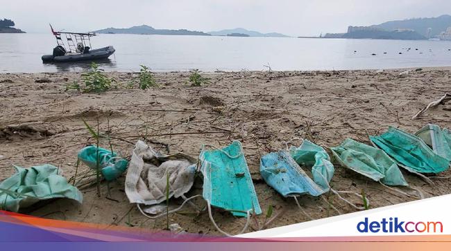 Ancaman Sampah  Masker  dan Sarung Tangan Bagi Ekosistem Laut