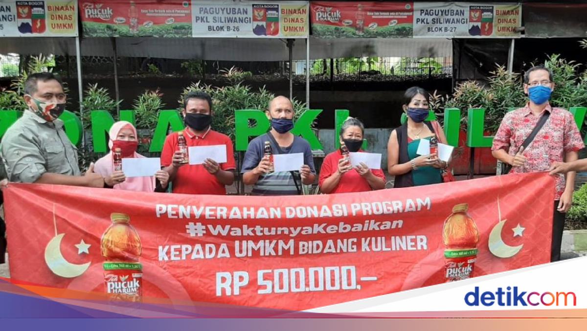 Teh Pucuk Harum Beri Donasi ke 200 UMKM Terdampak COVID-19