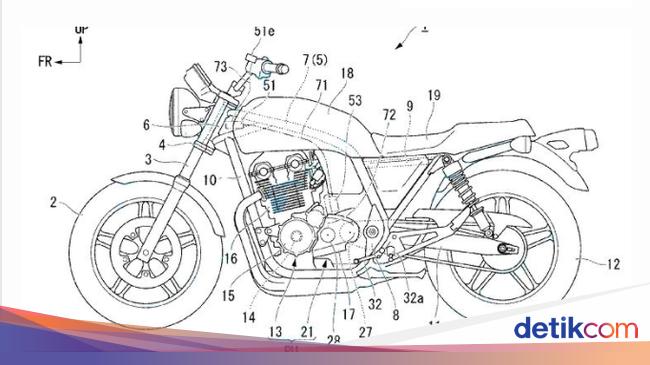 Honda Patenkan Sistem Semi Otomatis Terbaru  Tanpa  Tuas Kopling 