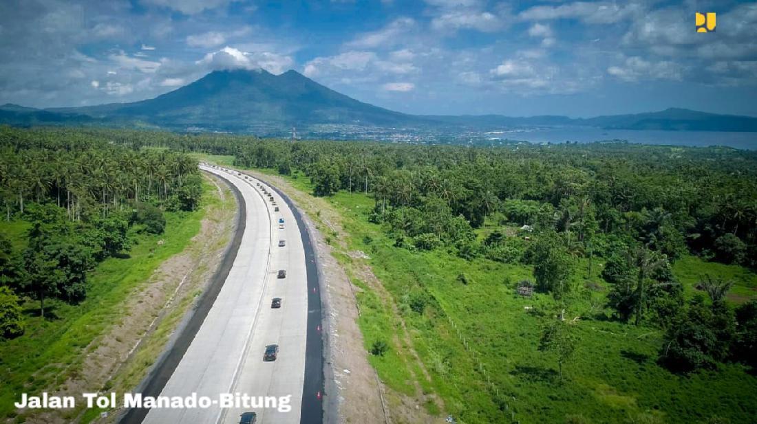 Membentang 40 Km, Manado-Bitung Jadi Tol Terpanjang Di Sulawesi