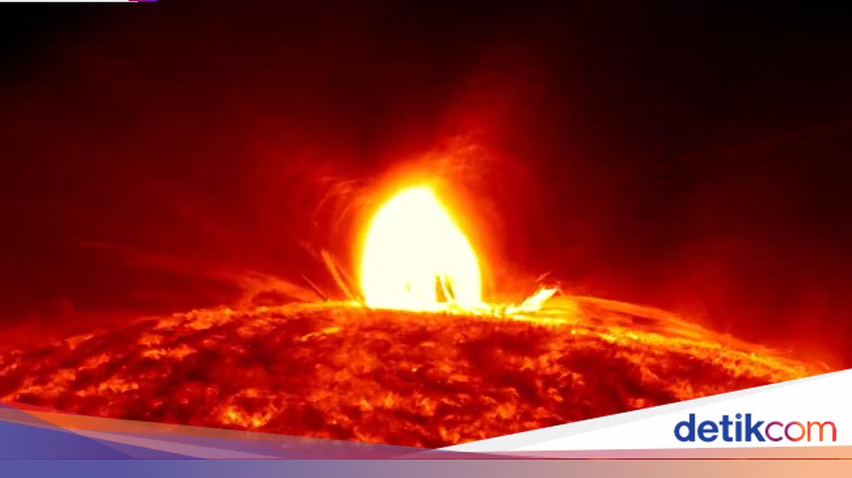 Matahari melepaskan ledakan solar flare terkuat 2025, menyebabkan gangguan komunikasi radio di Afrika dan Eropa. Badai geomagnetik diperkirakan menyusul.