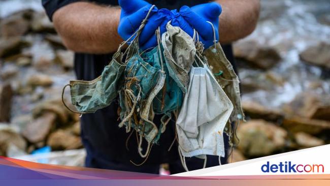 1,5 Ton Sampah Masker Bekas dari Rumah Tangga Terkumpul selama Pandemi
