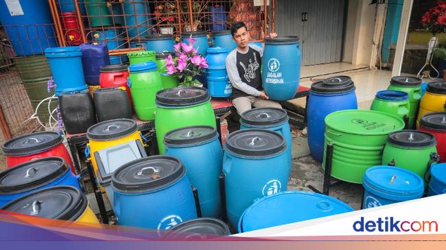 Inovasi Warna Warni Tempat Sampah Daur Ulang