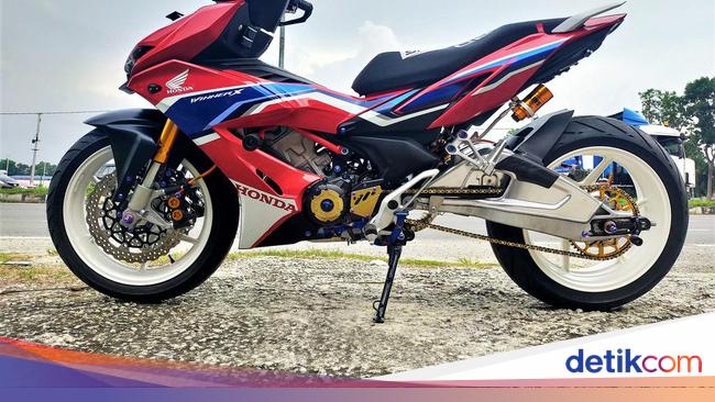 Modifikasi Honda Supra  GTR  150 Tampil dengan Kaki kaki Gambot