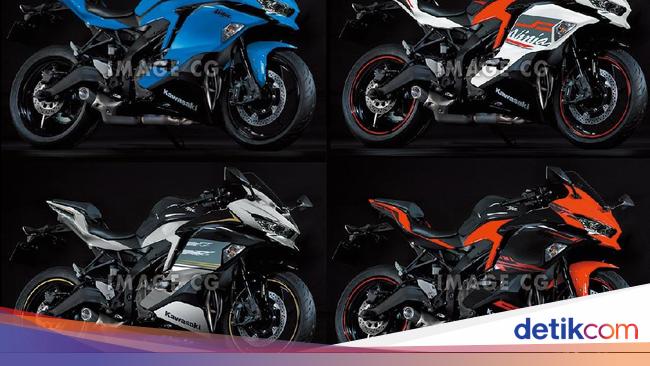 Ninja R Warna Hijau Keluaran 2014 / Striping Modifikasi ...