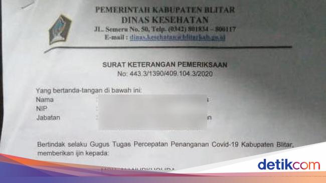 Permohonan Surat Bebas Corona Di Blitar Melonjak Sambut New Normal Permohonan Surat Bebas Corona Di Blitar Melonjak Sambut New Normal