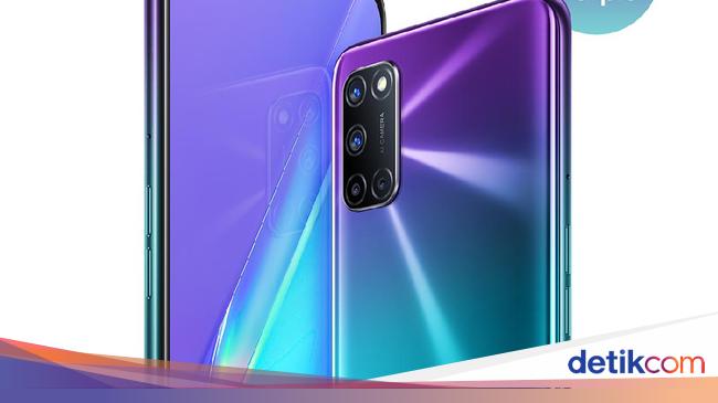 Kombinasi Memuaskan OPPO A92 Aurora Purple & TWS Enco W11