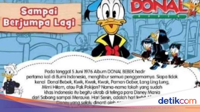 Komik Album Donal Bebek Berhenti Terbit 4 Hal Menarik Yang Buat Terkenang Komik Album Donal Bebek Berhenti Terbit 4 Hal Menarik Yang Buat Terkenang