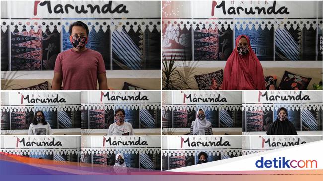 Meraup Cuan dari Masker Batik Marunda yang Mempesona Meraup Cuan dari Masker Batik Marunda yang Mempesona