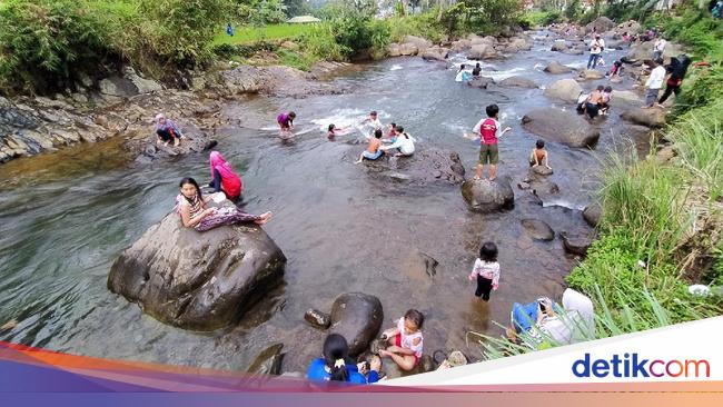 Dibuka Kembali Wisata Cadas Ngampar Ciamis Ramai Pengunjung