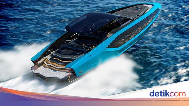 Lamborghini Bikin Speed Boat Bertenaga 4 000 Dk Bisa Ngebut 111 Km Jam Lamborghini Bikin Speed Boat Bertenaga 4 000 Dk Bisa Ngebut 111 Km Jam