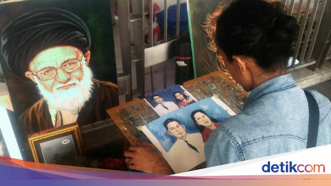 Pelukis Di Blok M Square Bertahan Di Masa Pandemi